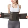 Funcy Postpartum Belly Band Breathable C Section Abdominal Binder for Post Maternity Tummy Recovery Wrap Tummy Control Belly Belt (Medium, Black) view 1