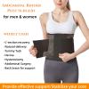 Funcy Postpartum Belly Band Breathable C Section Abdominal Binder for Post Maternity Tummy Recovery Wrap Tummy Control Belly Belt (Medium, Black) view 2