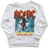 AC/DC Childrens/Kids Blow Up Your Video Sweatshirt (9-10 Years) (White) view 1