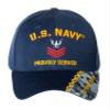 Artisan Owl US Navy Petty Officer First Class Embroidered Adjustable Baseball Cap (Blue) view 1