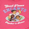 Disney Girls Encanto 3 Pack T-Shirt Bundle Set 4-16 T Shirt, Black, Heather Grey, Hot Pink, 10 12 US view 2