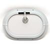 Avalon Boat Driver Access Hatch 125460SL | 13 3/8 x 9 1/2 Inch Gray view 3