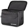 Schwinn Handlebar Bag for Bicycles, Black, Touch-Screen Compatible Smartphone Pocket, Easy Installation, Storage for Phone, Wallet, Keys and More, Bike Handlebar Bag view 2