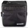 Schwinn Handlebar Bag for Bicycles, Black, Touch-Screen Compatible Smartphone Pocket, Easy Installation, Storage for Phone, Wallet, Keys and More, Bike Handlebar Bag view 3