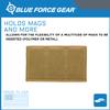 Blue Force Gear - Triple Mag Pouch - MOLLE Pouches for Plate Carrier or Tactical Vest - Airsoft Magazines Holder with Admin Attachments & Utility Accessories - 9.25 x 5.5 x 0.13 Inches - Ranger Green view 4