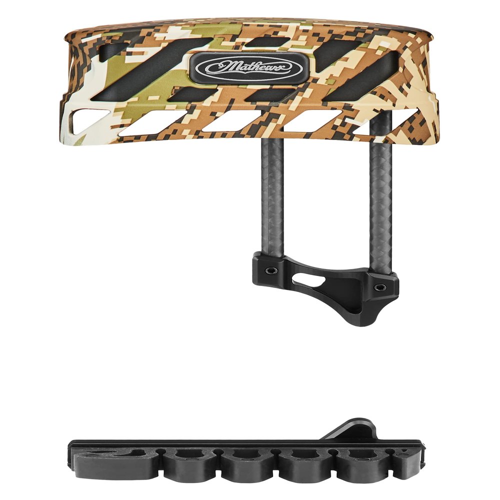 MATHEWS Archery Lowpro Fixed Quiver, Left Hand, Sitka Subalpine