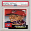 Juan Soto 2018 Topps Living Autographed RC Rookie Card #43 - PSA/DNA 10 view 1