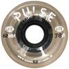 ATOM WHEELS - Outdoor Quad Roller Wheels 78A - Pulse - 62x33 Black - 8pk view 1
