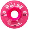 ATOM WHEELS - Outdoor Quad Roller Wheels 78A - Pulse - 62x33 Pink - 8pk view 1