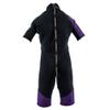 AKONA Kid's Wetsuit Shorty 3/2mm with Back Zip for Simming, Surfing, Paddling, Snorkling, or Diving Sizes Todlers to Teenagers - Purple - 14 view 3
