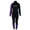 AKONA Kid's Wetsuit Full 3/2mm with Back Zip for Swimming, Surfing, Paddling, Snorkeling, or Diving Sizes Toddlers to Teenagers - Purple - 08 view 2