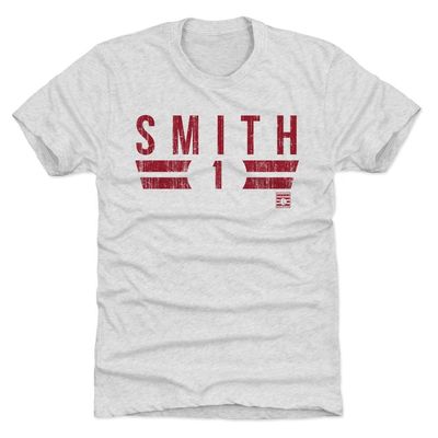 500 LEVEL Ozzie Smith T-Shirt (Premium Men's T-Shirt, XX-Large, Tri Ash) - Ozzie Smith Font R
