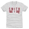 500 LEVEL Ozzie Smith T-Shirt (Premium Men's T-Shirt, XX-Large, Tri Ash) - Ozzie Smith Font R view 1