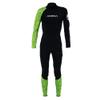 AKONA Kid's Wetsuit Full 3/2mm with Back Zip for Swimming, Surfing, Paddling, Snorkeling, or Diving Sizes Toddlers to Teenagers - Green - 02 view 2