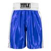 Title Boxing Edge Boxing Trunks 2.0 Size Large Blue/White view 2