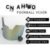 CNAHIWO Football Visor - Football Helmet Eye-Shield (Gold) view 3