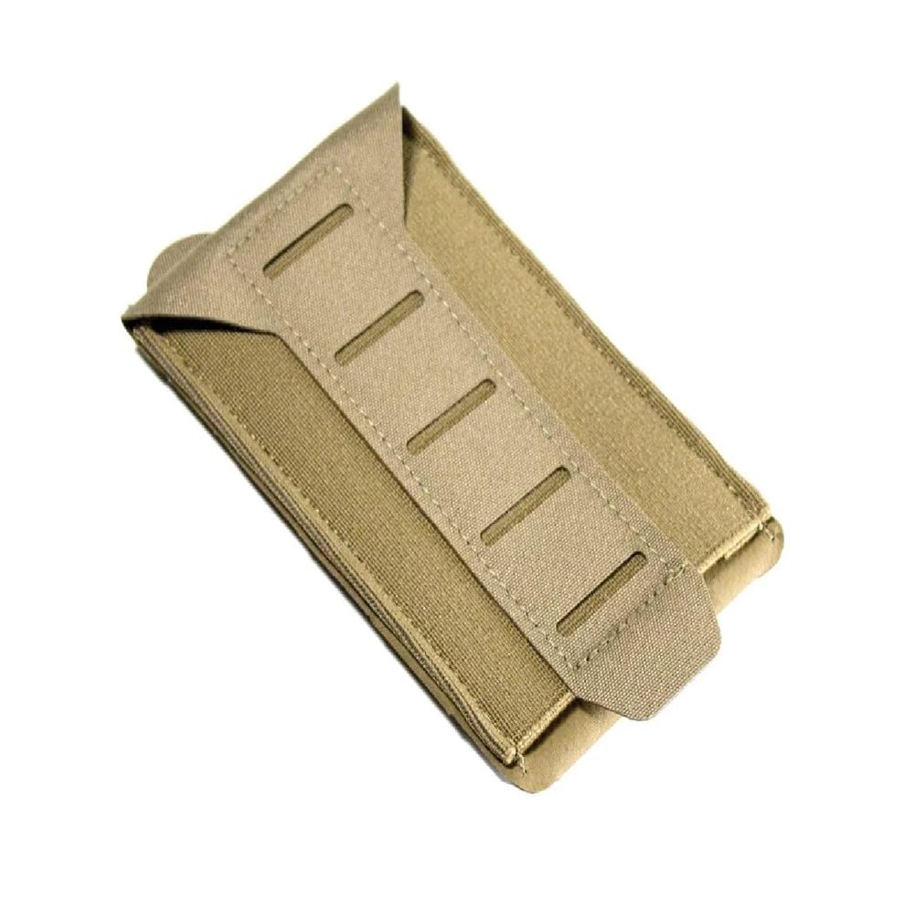 Blue Force Gear Single Magazine Pouch - MOLLE Tactical Mag Holder for Duty Belt, Vest, and Plate Carrier - Stackable Airsoft Accessories - Professional-Grade - 3 x 6 Inches - Multicam Camo