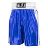 Title Boxing Edge Boxing Trunks 2.0 Size Medium Blue/White
