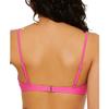 Hula Honey Womens Zipper Adjustable Swim Top Separates Pink S view 4