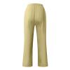 Cotton Linen Pants for Men,Retro Classic Fit Lightweight Yoga Trousers Print Loose Baggy Hipster Style Bottoms,Vacation Holiday Beachwear Y2K Hemp Sweatpants for Men(Khaki,S) view 3