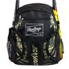 Rawlings | SAVAGE Backpack Equipment Bag | T-Ball / Baseball / Softball | Black/Camo view 1