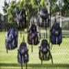 Rawlings | SAVAGE Backpack Equipment Bag | T-Ball / Baseball / Softball | Black/Camo view 4