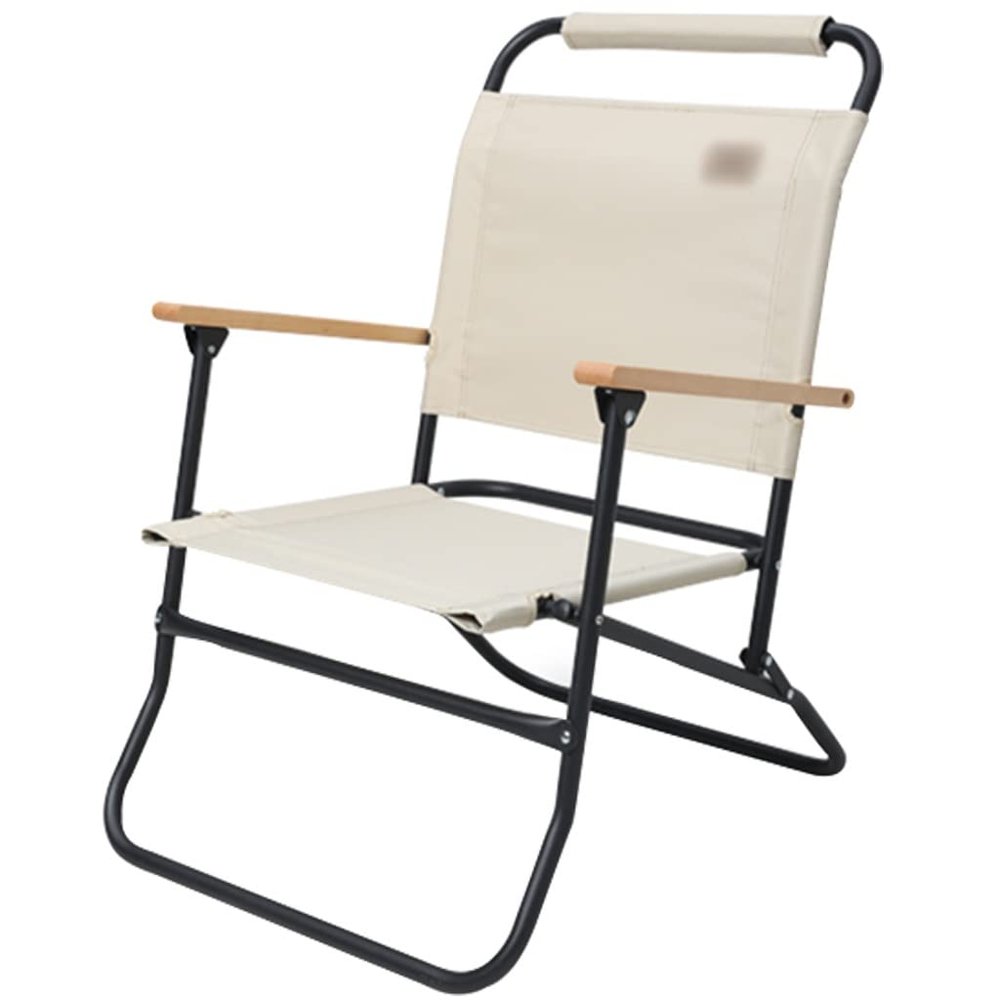 Camping Chair Camping Chair Folding Lightweight Stable Bridge Structure Beach Chair, Portable Summer Fishing Chair, Easy-to-Carry Director's Chair, Load Bearing 260lb
