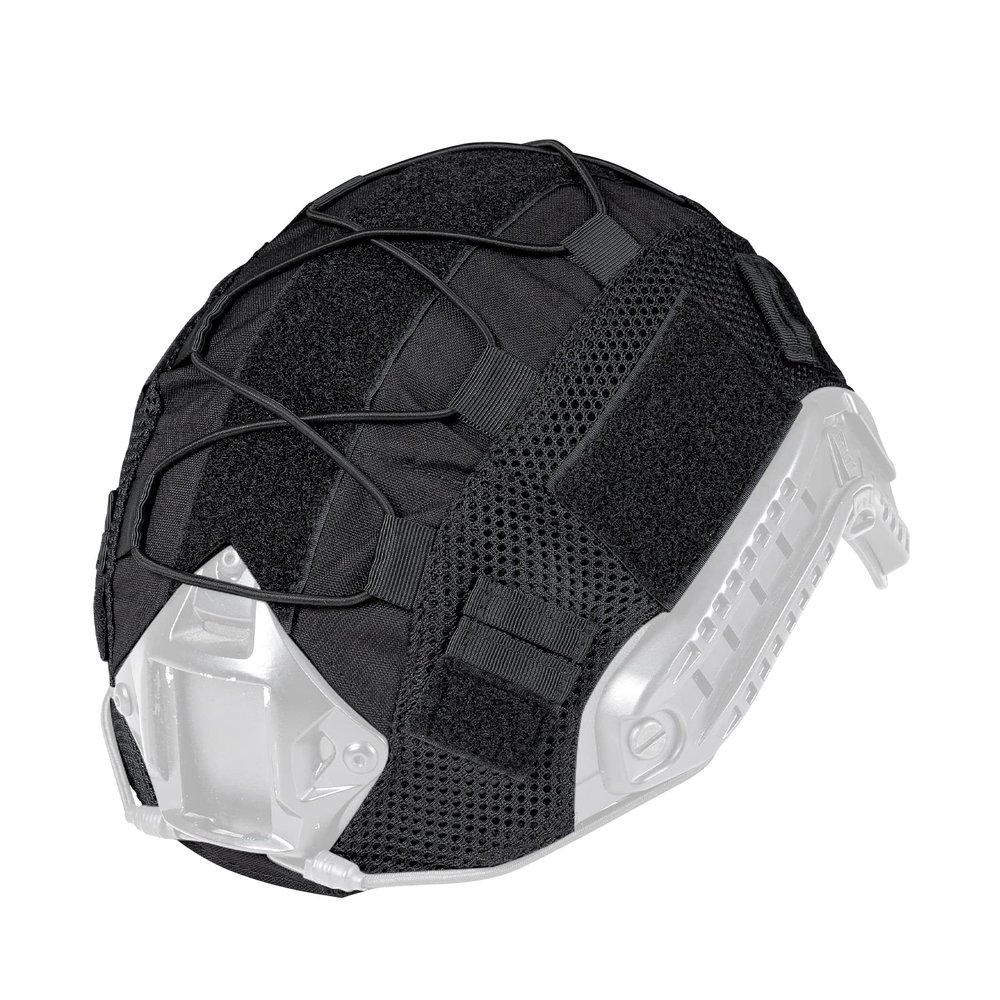 IDOGEAR Tactical Helmet Cover for Fast Helmet camo Helmet Cover for Airsoft Helmet in Size M/L, Military Paintball Hunting Shooting Gear