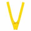 Ctreela Men's V Shaped Mankini Leopard Jockstrap Wrestling Singlet V Sling Swimsuit Thong Y Back Leotard Underwear view 3