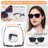 MARE AZZURO Outdoor Reading Sunglasses 1.75+ Women Readers Sunglasses 1.0 1.25 1.5 1.75 2.0 2.25 2.5 2.75 3.0 3.5 4.0 (Purple, 1.75) view 4