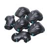 Magik Wrist Knee Pads Elbow Guards Protective Gear Set for Skateboard Skate Bike (Black&Blue, M) view 2