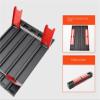 KIRANDY Folding Table, Outdoor Portable Aluminum Alloy Table, Super Small Tent Camping Table Coffee Table ( : Red+Black) view 4