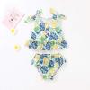 AnFeng Girls Two Pieces Bikini Set Ruffle Swimwear Bathing Suits Swimwear Bikini Bathing Suit Ruffle Swimwear Bathing Suits (Green, 6-12Months) view 2