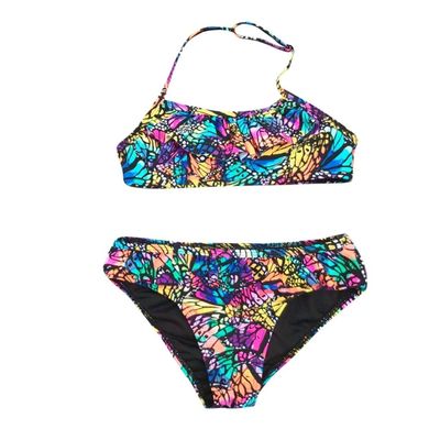 AnFeng Girls Summer Swimsuit Boyshort Tankini Top Bikini Bottoms Swimming Suit Boyshort Tankini (Multicolor, 11)