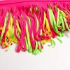 AnFeng Toddler Swimsuit Girl 5t Swimsuit Swimsuit Girls' Summer Tassel Quick-Drying Bikini Split Children's Girls Swimwear (Hot Pink, 13/14Y) view 4