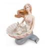 BOOMLATU Resin Jewelry Tray,Bright Mermaid Collectible figurines for Necklaces, Earrings, Trinket view 1