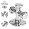 Estink Boat Cross Bollard Cleat, Stainless Steel Boat Post Cross Bollard Mooring Bit with Polished and Base Plate for Marine Yacht view 3