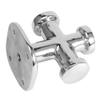 Estink Boat Cross Bollard Cleat, Stainless Steel Boat Post Cross Bollard Mooring Bit with Polished and Base Plate for Marine Yacht view 4
