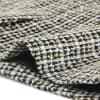 Allegra K Vintage Tweed Vest for Women's Double Breasted Sleeveless Plaid Waistcoat Jacket Medium Black view 4
