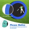 Giantex 10Ft Trampoline Pad, Exercise Fitness Gymnastics Trampoline Replacement Pads Bounce Frame, Edge Cover Springs Protection Pad, Rebounder Trampoline (Blue, 10 ft) view 3