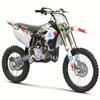 2022-2025 KX 85 Tropic White Senge Graphics Complete Kit with Rider I.D. Compatible with Kawasaki view 4