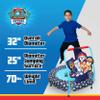 PAW Patrol Indoor Mini Trampoline with Handle for Toddlers, Features Everest, Chase, Marshall, Skye and Rubble, Multi view 3