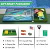 SENSECLUB Floating Golf Green for Pool, Floating Chipping Green, Golf Gift Game Set with Chipping Mat and 12 Foam Balls view 2