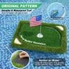 SENSECLUB Floating Golf Green for Pool, Floating Chipping Green, Golf Gift Game Set with Chipping Mat and 12 Foam Balls view 4