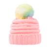 MEJORMEN Kids Winter Colorful Pompom Hat Knitted Ski Beanie Hat for Boys Girls 7-12 Years view 1