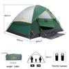 ASFANES 2 Person Waterproof Tents for Camping Easy Setup Outdoor Portable Backyard Camping Tents Suitable for Car Camping, Backpacking, Hiking, Picnic or Fishing, Army Green view 3