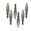 100/125/150/175/200 Grains Stainless Steel Archery Field Points, Arrow Target Field Points in Archery Field Tips and Broadheads 1 Dozen 12 PCS (T 5/16-125grains) view 3