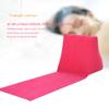 PVC Inflatable Beach Mat Camping Lounger Back Pillow Triangle Cushion Chair Seat Air Bed Outdoor Camping Picnic Mat (Rose Red) view 3