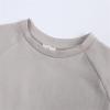 Boy Athletic Shirt Toddler Kids Girls Boys Short Classic Loose Short Soft Bat Sleeve Solid T Shirt Tee (Grey, 6 Years) view 3
