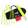 POWERSHOT Set of 3 Flexible Printed Polyester Dummies - Red view 3